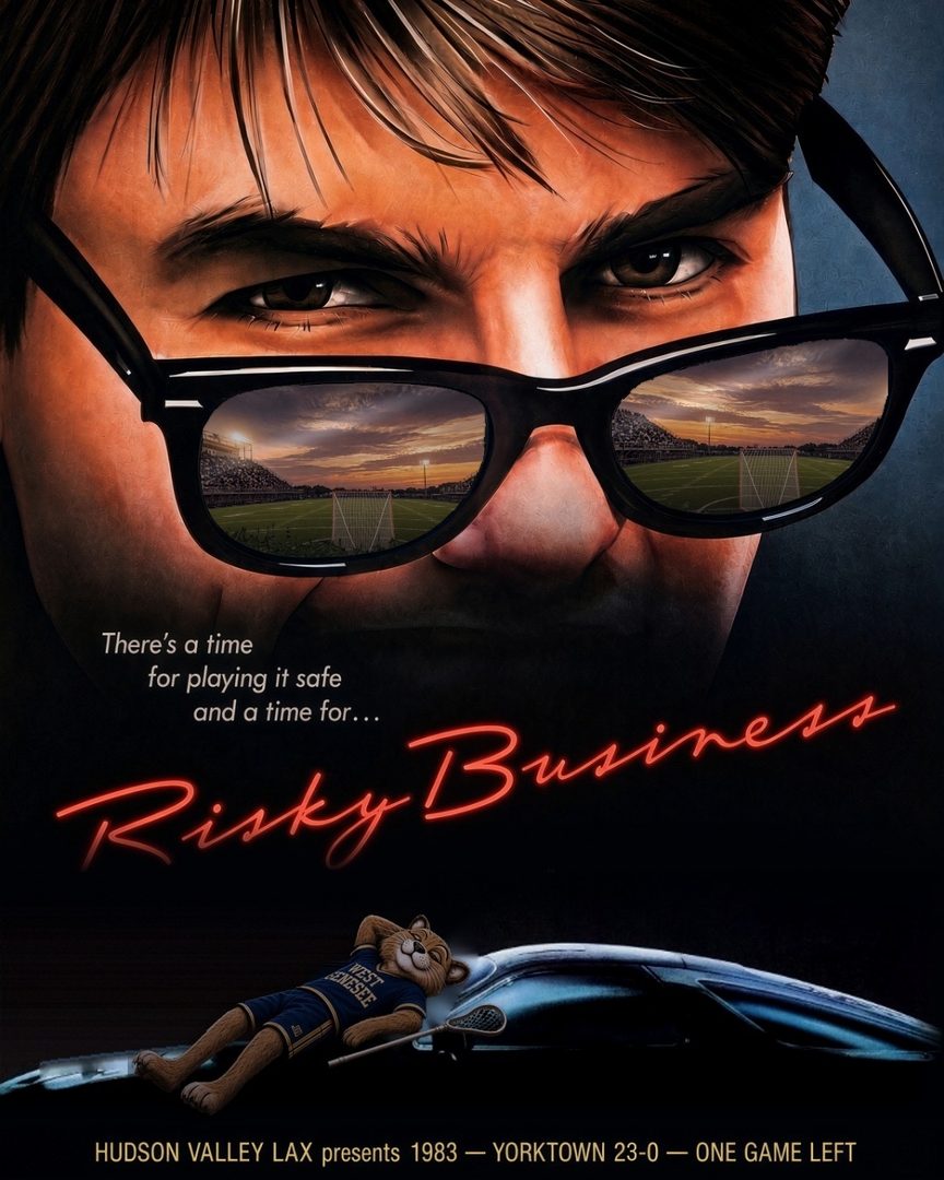 Movie-poster style promo for a 1983 season